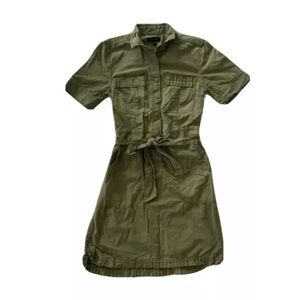 J.Crew Green Cargo Dress 0 (XS) See Description